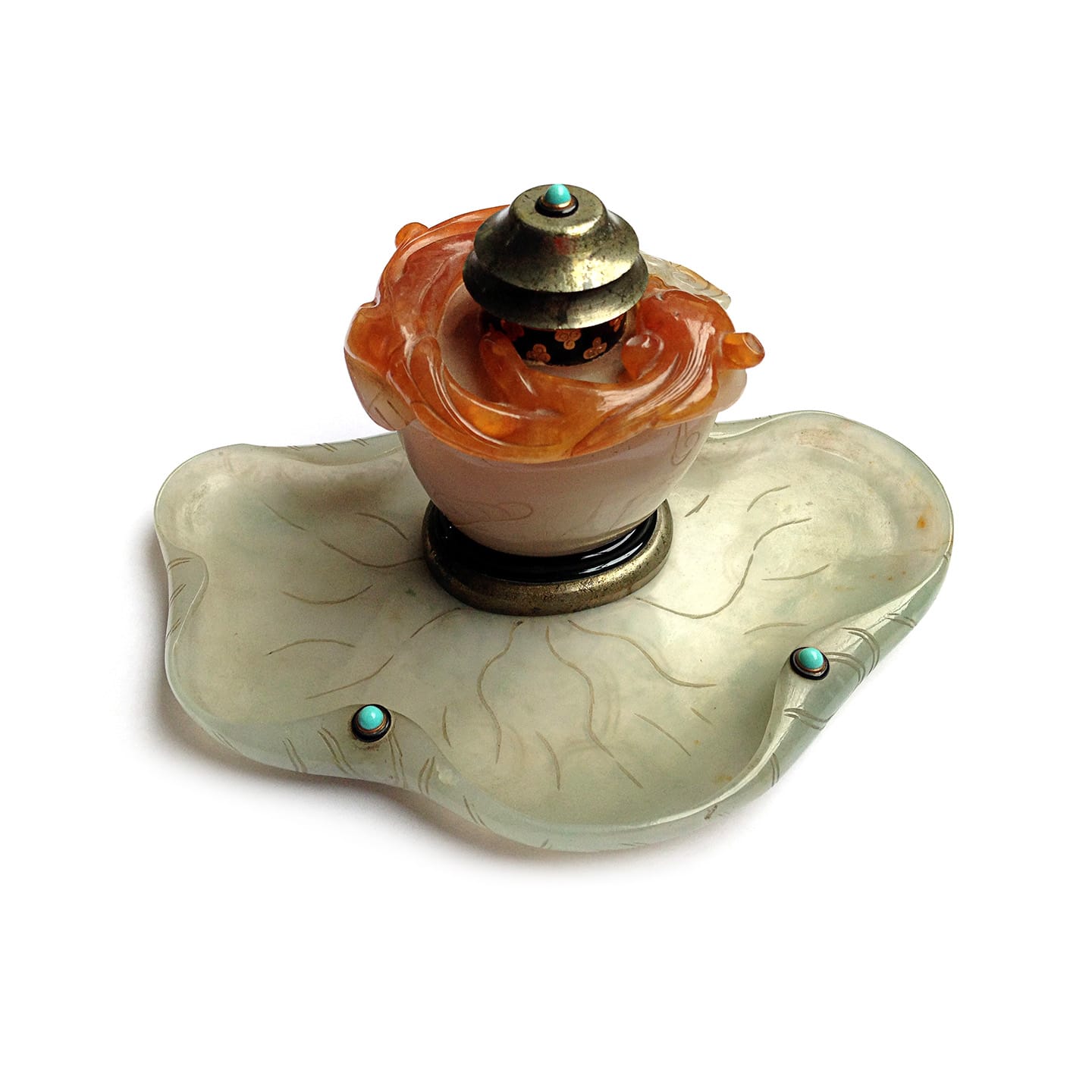 Art Deco inkwell Alain Cartier